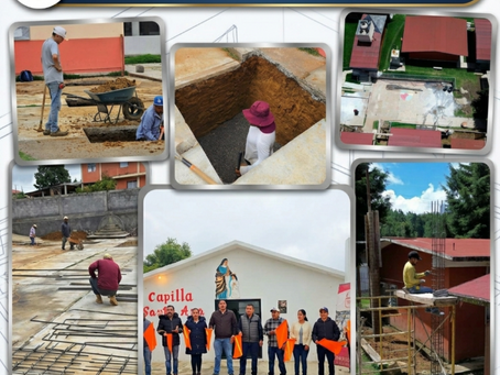 AVANZAN TRABAJOS DE INFRAESTRUCTURA BAJO LA GESTIÓN DE LETY ARRIAGA
