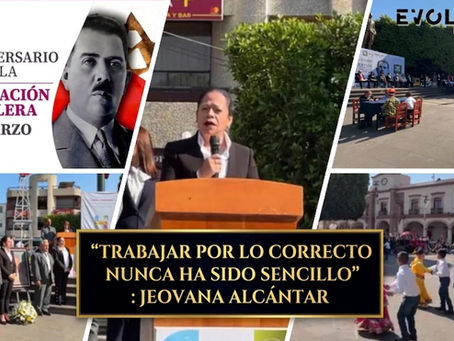 TRABAJAR POR LO CORRECTO NUNCA HA SIDO SENCILLO: JEOVANA ALCÁNTAR