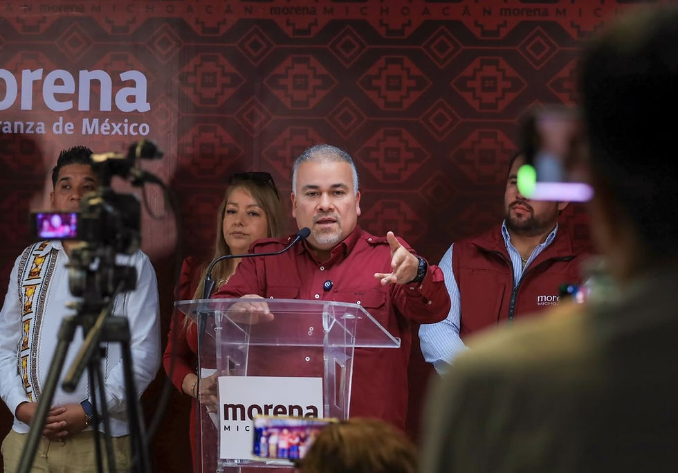 APLICARÁ MORENA PRINCIPIO DE NO NEPOTISMO DE FORMA INTERNA A PARTIR DE 2027