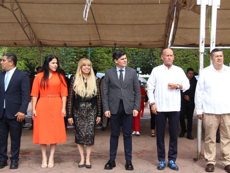 Toño Ixtláhuac encabeza izamiento de bandera en el CLXXVIII Aniversario de la Gesta Heroica de los Niños Héroes