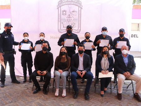 Certifican en Zitácuaro, a policías en Psicometria Pericial Forense