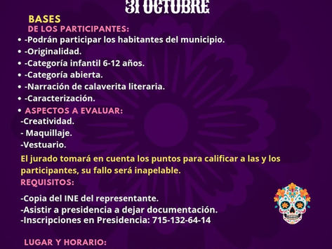 CONCURSO DE CATRINES Y CATRINAS EN OCAMPO