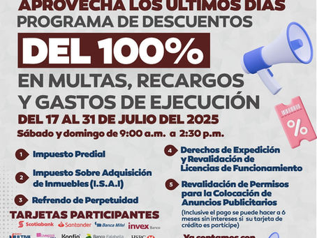 ¡Hoy sábado y domingo aprovecha el 100% de descuento!
