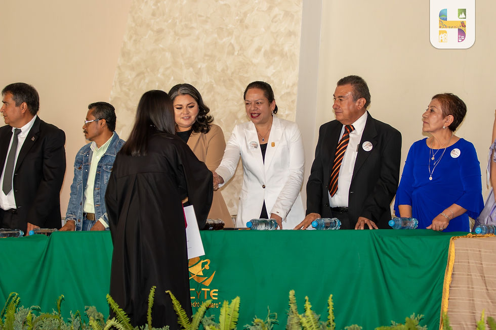 Jeovana Alcántar, clausuró el ciclo escolar 2024-2025 del CECyTEM 27 Plantel San Pedro 