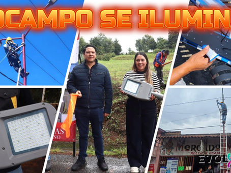 ¡OCAMPO SE ILUMINA!