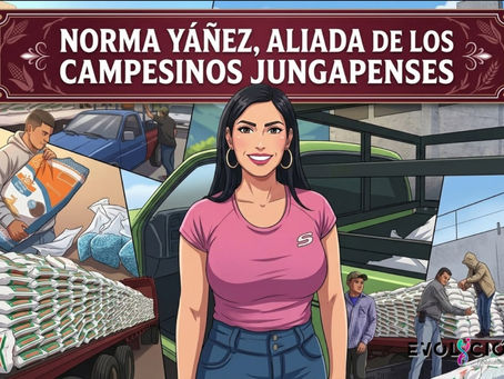 NORMA YÁÑEZ, ALIADA DE LOS CAMPESINOS JUNGAPENSES