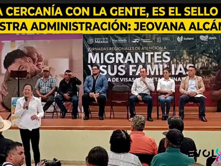 LA CERCANÍA CON LA GENTE, ES EL SELLO DE NUESTRA ADMINISTRACIÓN: JEOVANA ALCÁNTAR.