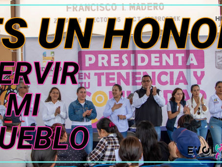 SE AMPLÍA EL PROGRAMA “PRESIDENTA EN TU TENENCIA Y COMUNIDAD” A LA CABECERA MUNICIPAL.