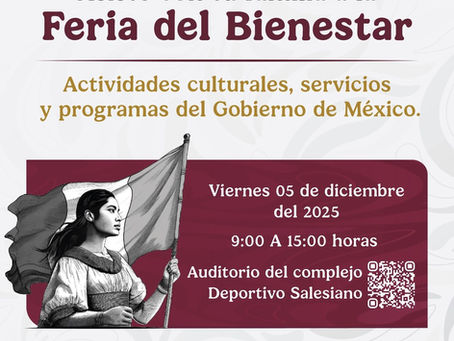 Inauguración de la Feria del Bienestar