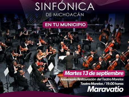 Orquesta Sinfónica de Michoacán en Maravatío