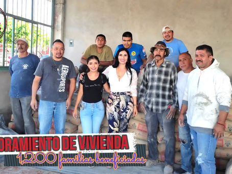 Mejoramiento de vivienda en Jungapeo