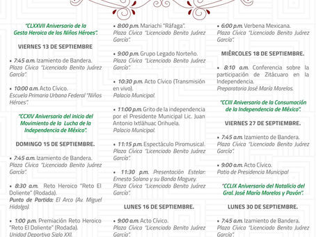 ¡Festejemos juntos la Independencia de México!