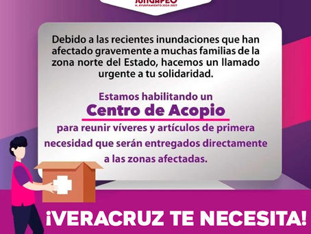 ¡VERACRUZ TE NECESITA!