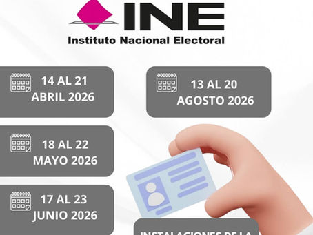 AVISO IMPORTANTE Módulo del INE