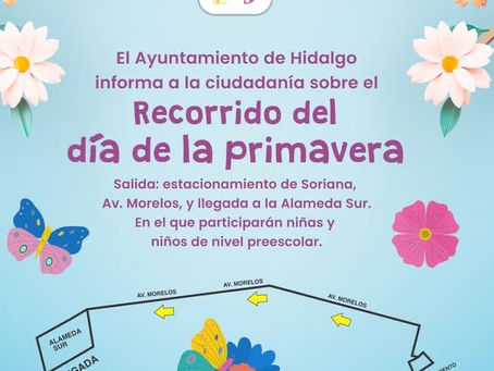 Recorrido de la primavera