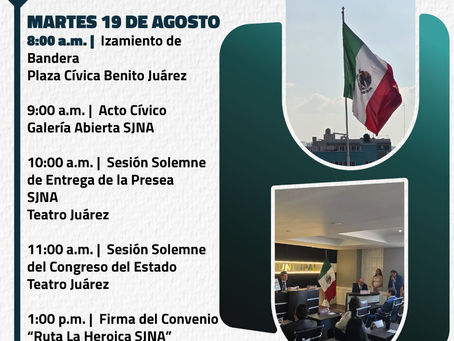 Actividades del 19 de Agosto SJNA