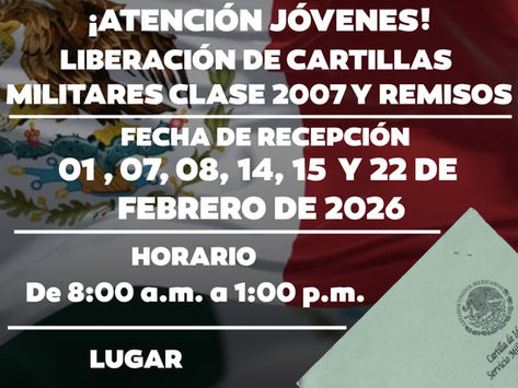 LIBERACIÓN DE CARTILLAS