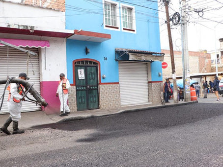 Inicia Gobierno Municipal la rehabilitación de la calle 5 de Mayo