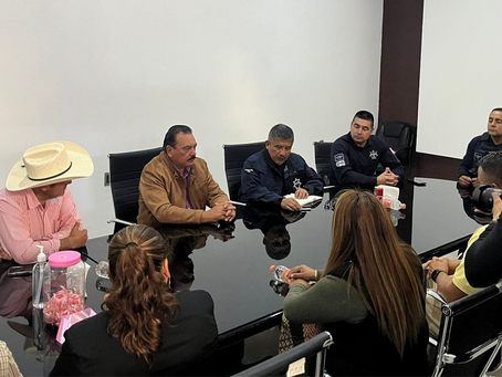 Coordinan trabajos de seguridad en Maravatío