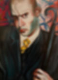 Portrait expressionniste d'un homme en costume, Archive