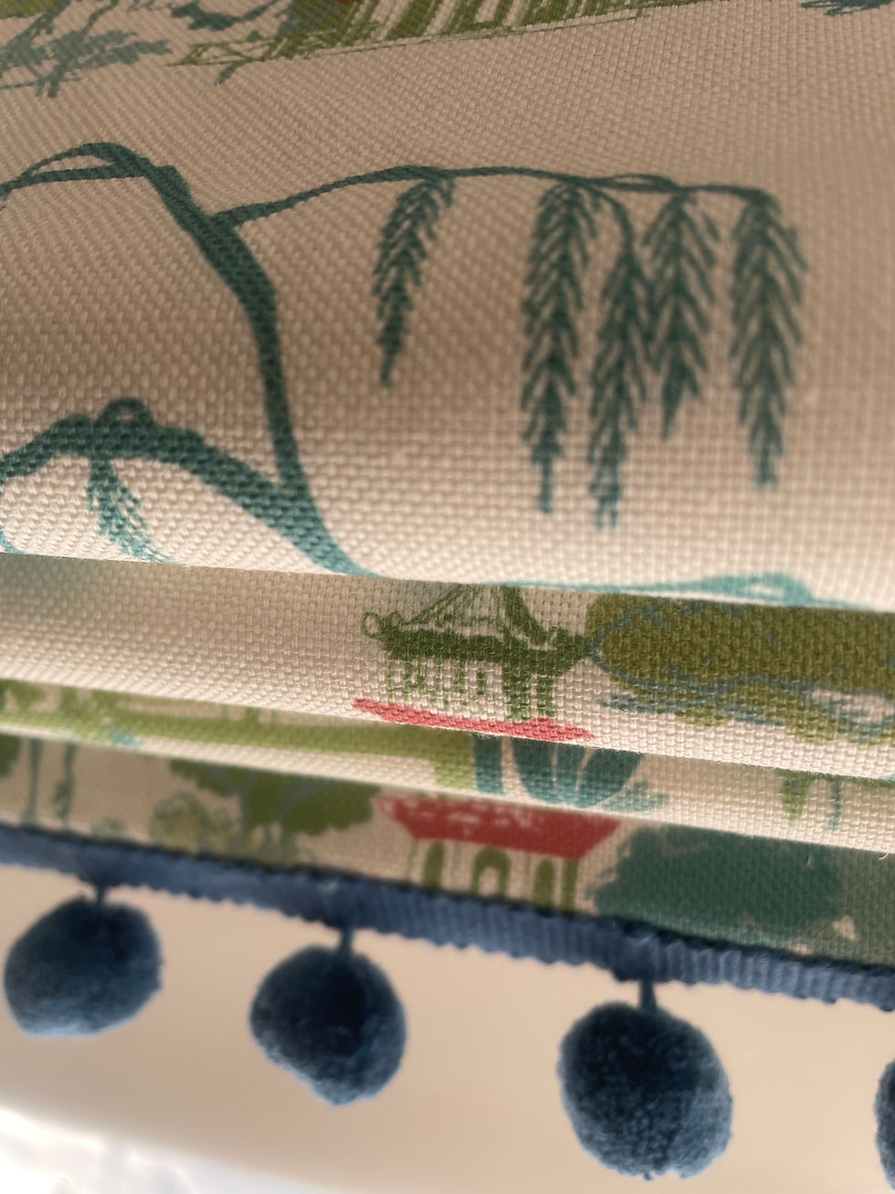 Thumbnail: Charlotte Gaisford Dreaming Garden - Roman Blind