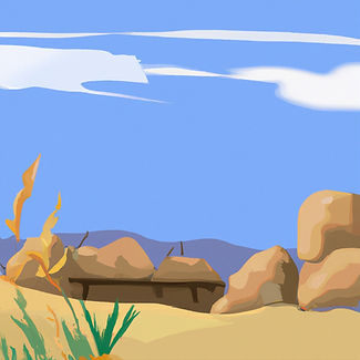 Create an old western prairie landscape with a good amount of sky.jpg
