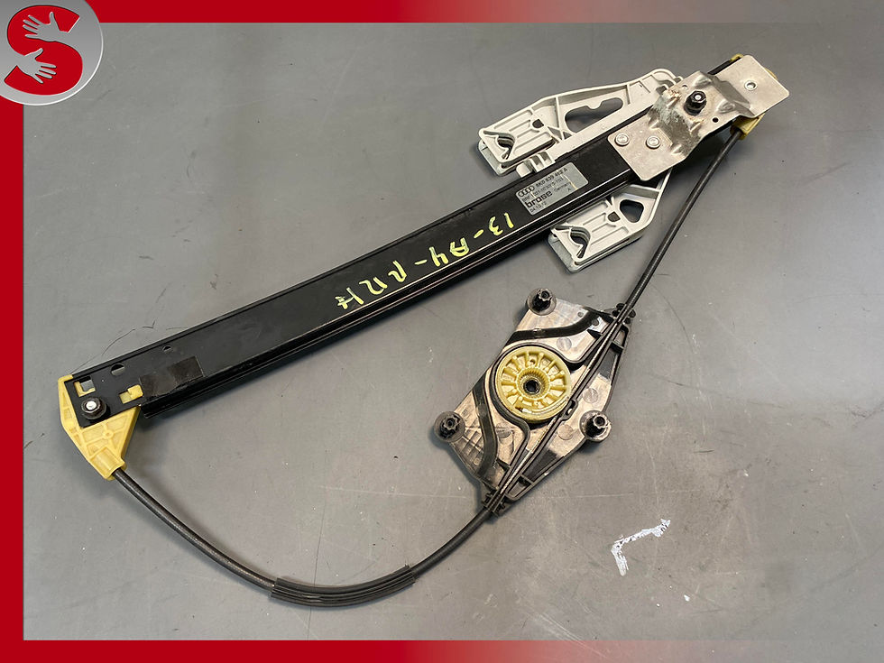 Thumbnail: 2009-2016 Audi A4 B8  Right Passenger Rear Door Window Regulator 8K0839462A OEM