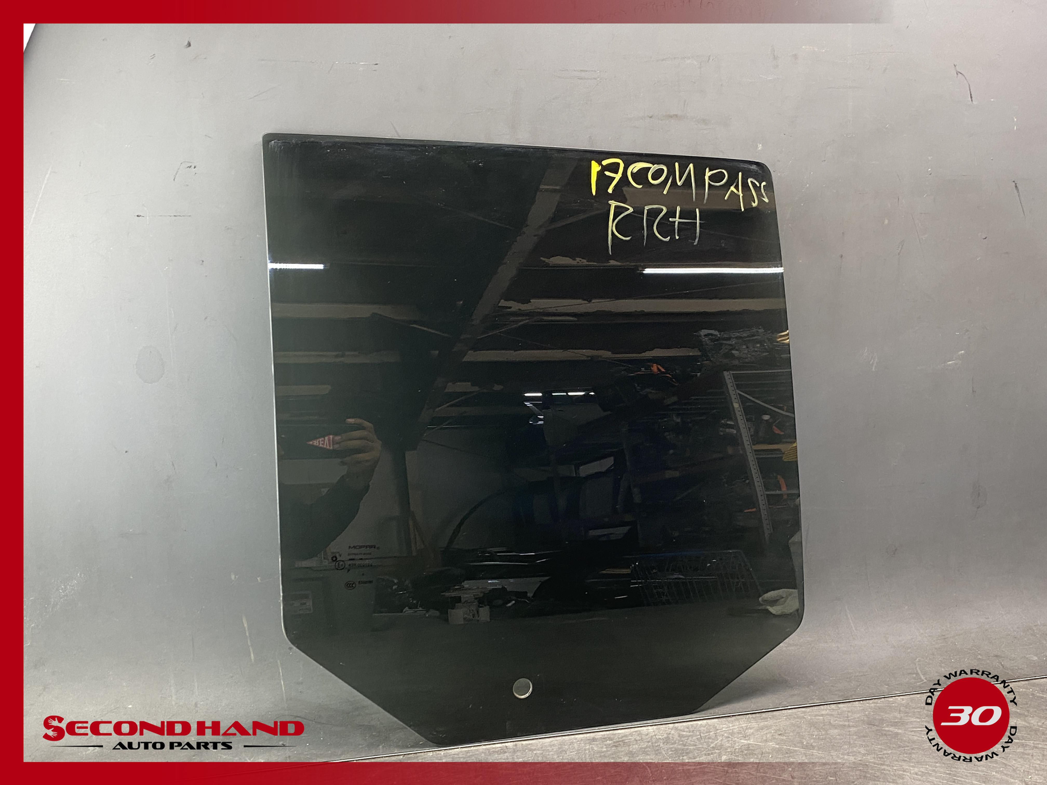 13 14 15 16 JEEP COMPASS REAR RIGHT PASS DOOR WINDOW GLASS OEM