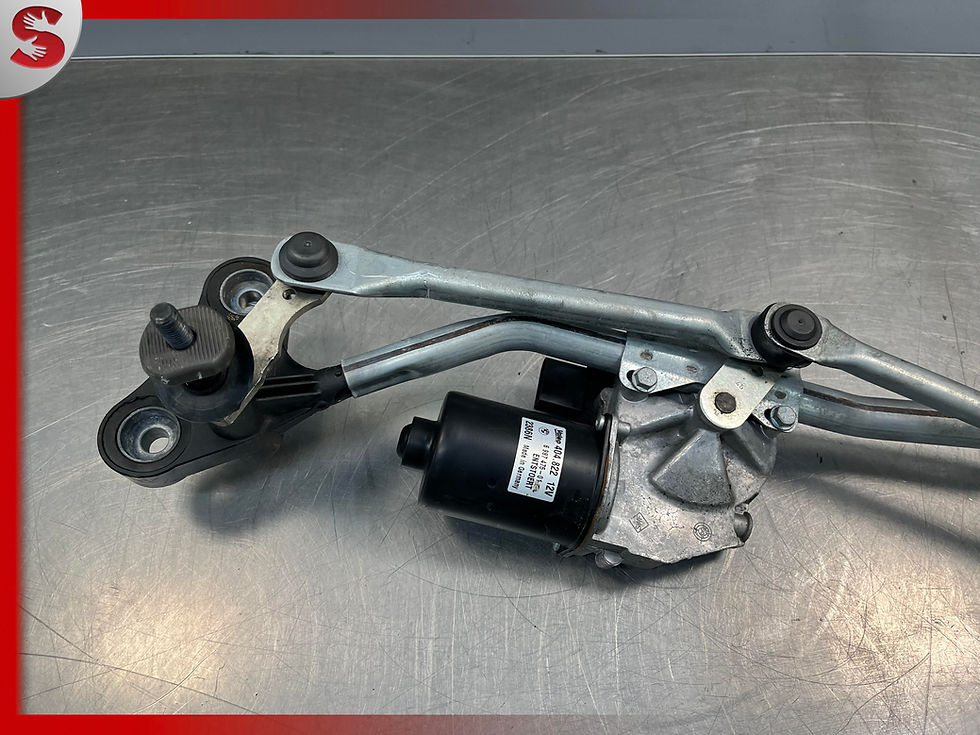 Thumbnail: 04-10 BMW E60 5 Series Front Window Windshield Wiper Cleaner Blade Motor OEM