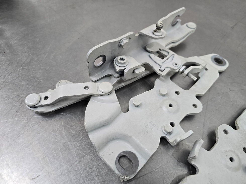 Thumbnail: 09-15 BMW 750 F01 F02 HOOD BONNET LEFT & RIGHT SIDE HINGE OEM SET