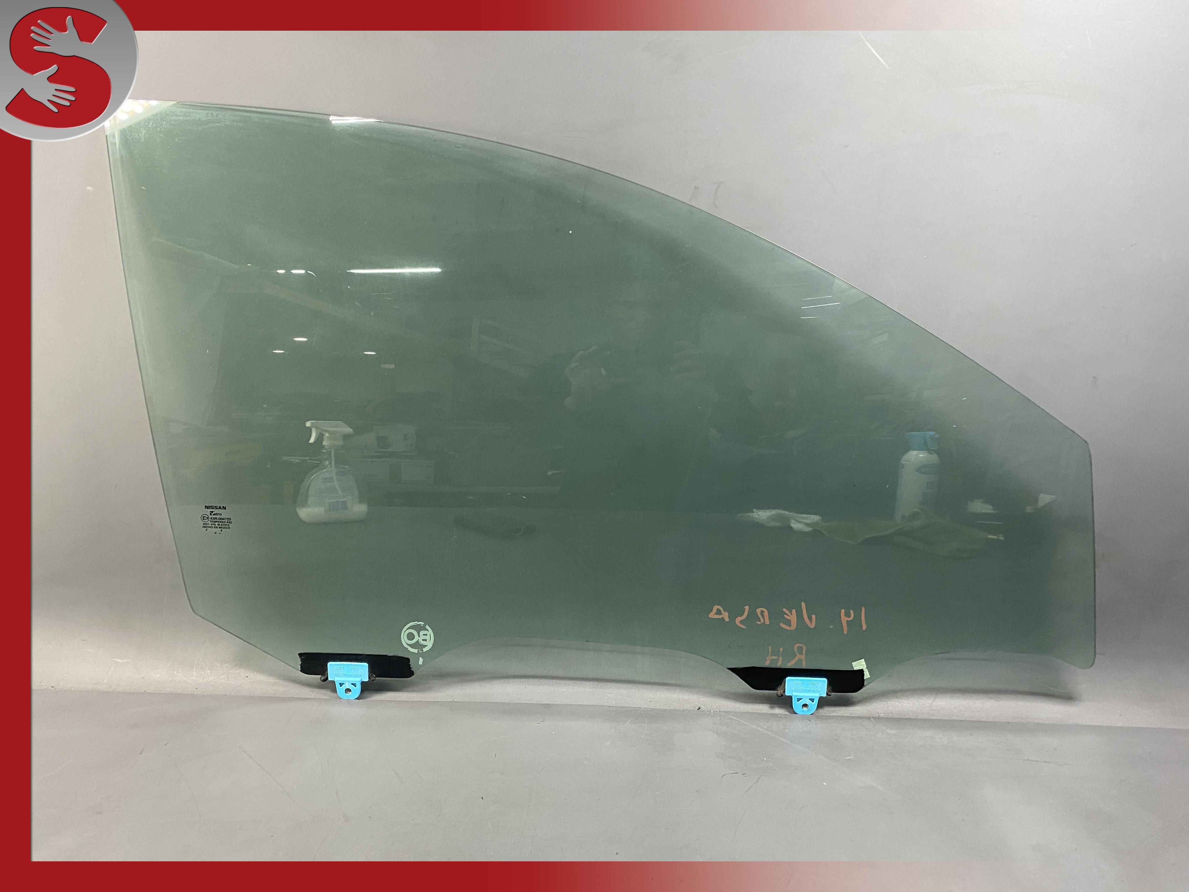 13-19 VERSA SDN PASSENGER RIGHT FRONT WINDOW DOOR GLASS OEM 3651-46