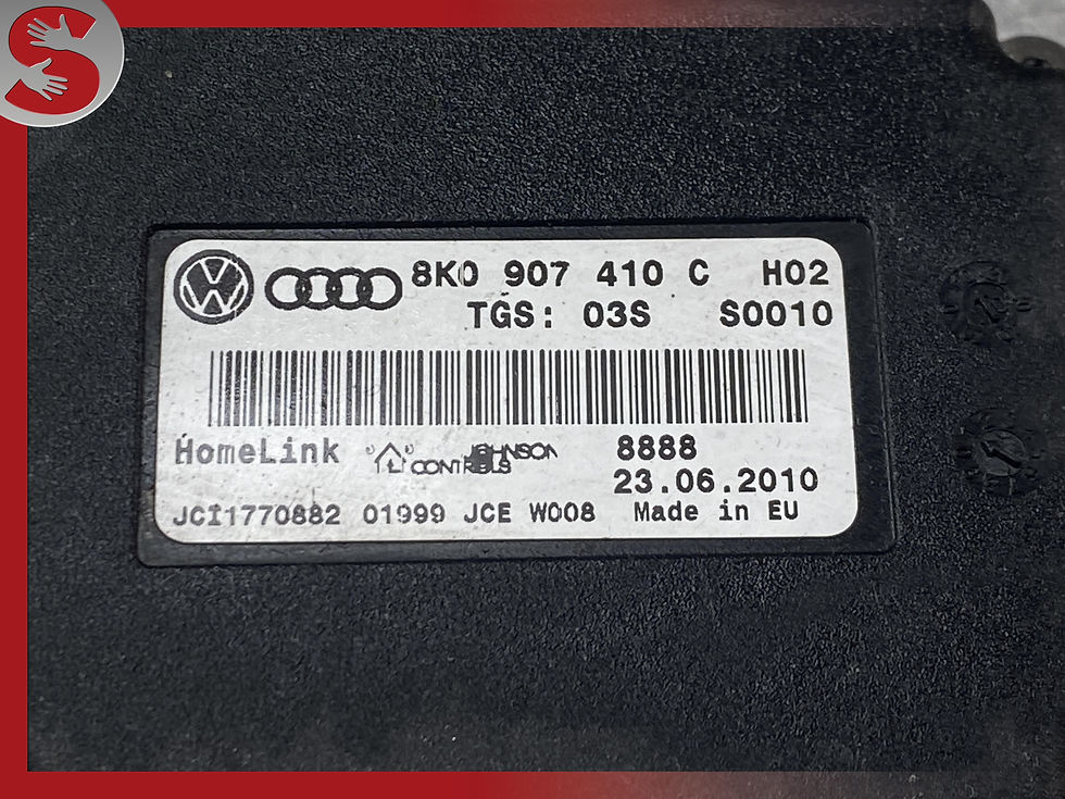 Thumbnail: AUDI Q5 Q7 PORSCHE PANAMERA HOMELINK GARAGE DOOR OPENER 315MHZ 8K0907410C