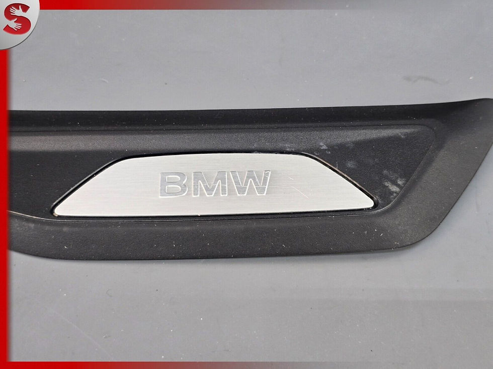 Thumbnail: 12-18 OEM BMW F30 Sedan Front Rear Door Sill Cover SPORT Trim SET