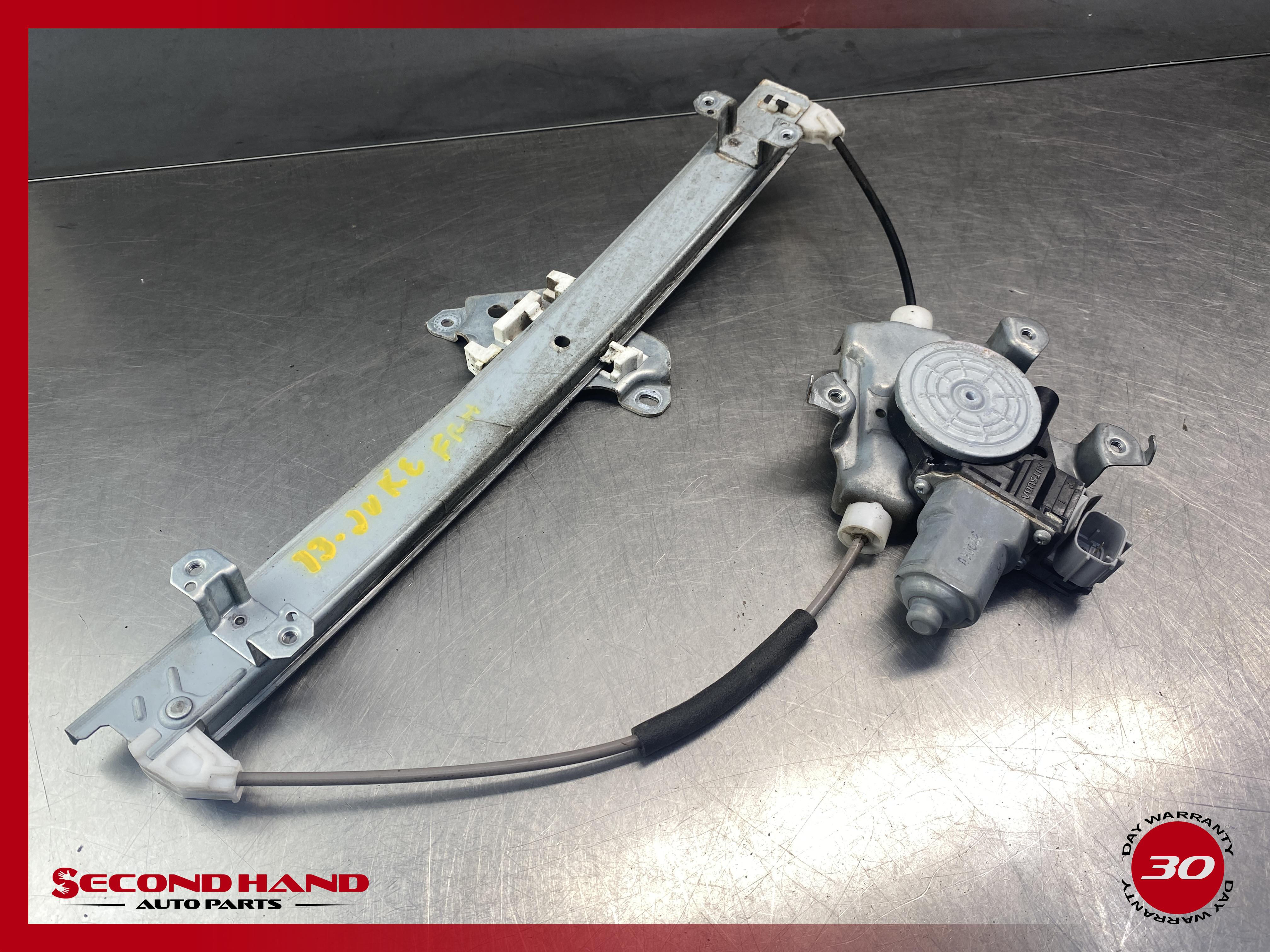 11-17 Nissan Juke Front Right RH Passenger Side Window Motor and Regulator OEM