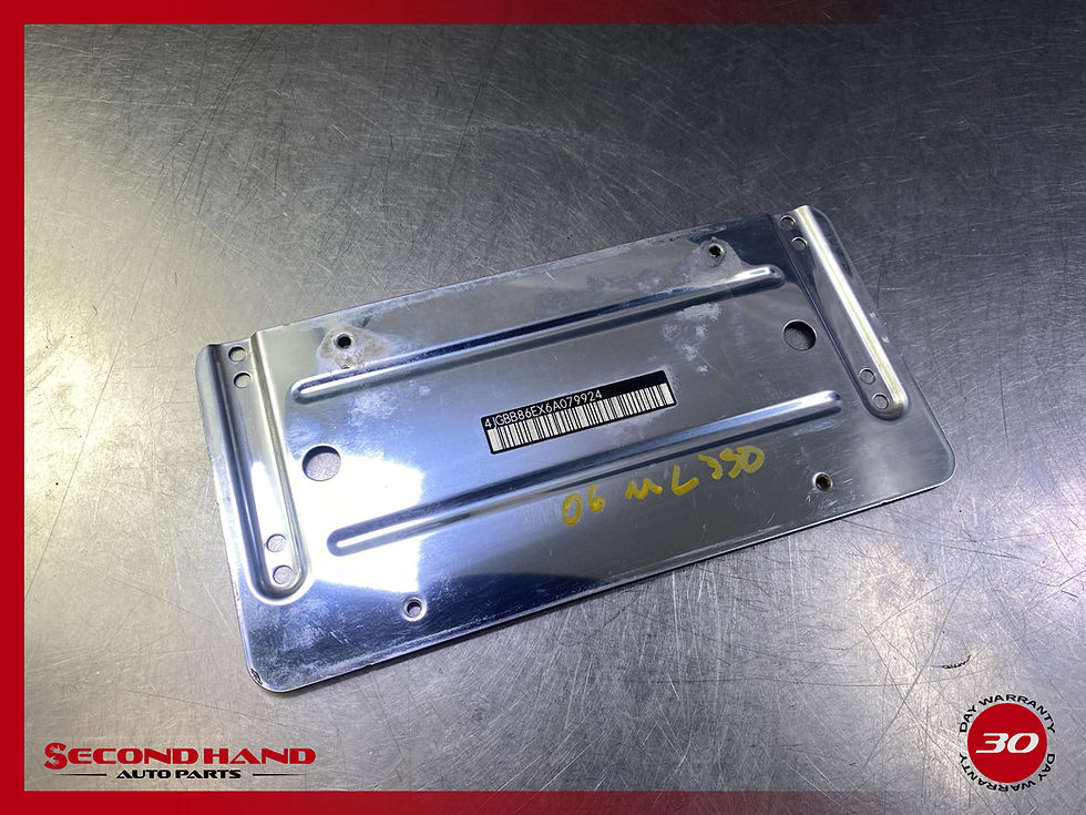 Thumbnail: 06-13 Mercedes W164 ML350 R500 GL450 Rear License Plate Bracket 1698170211 OEM