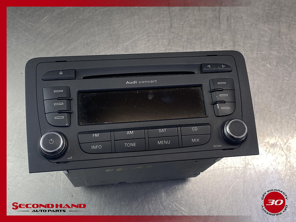 Thumbnail: 2008-2015 AUDI CONCERT A4 A3  RADIO CD PLAYER RECEIVER OEM FACTORY Blaupunkt