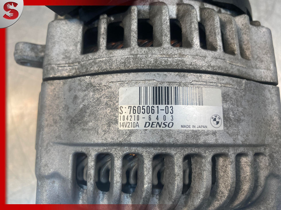Thumbnail: 2013-2017 BMW X3 Alternator 210 amp 7605061-02 OEM