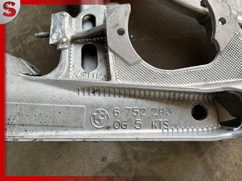 Thumbnail: 06-08 BMW 750I 750LI E65 FRONT ENGINE CROSSMEMBER SUBFRAME 6752293 OEM GENUINE