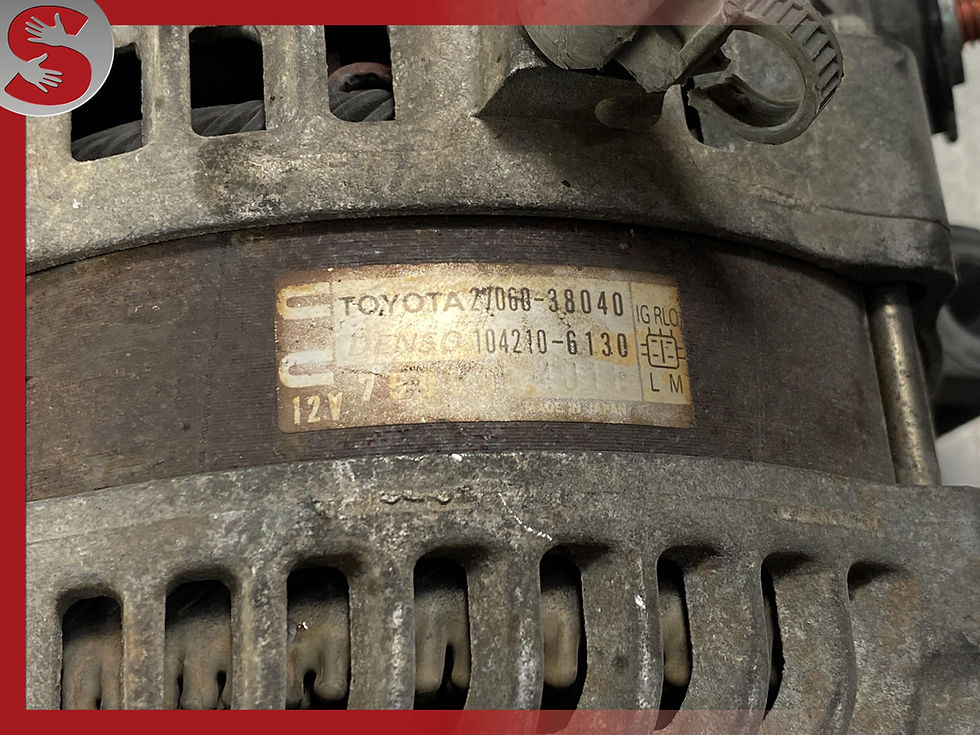 Thumbnail: 07-09 Lexus LS460 Engine Motor Alternator Generator 27060-38040 Oem