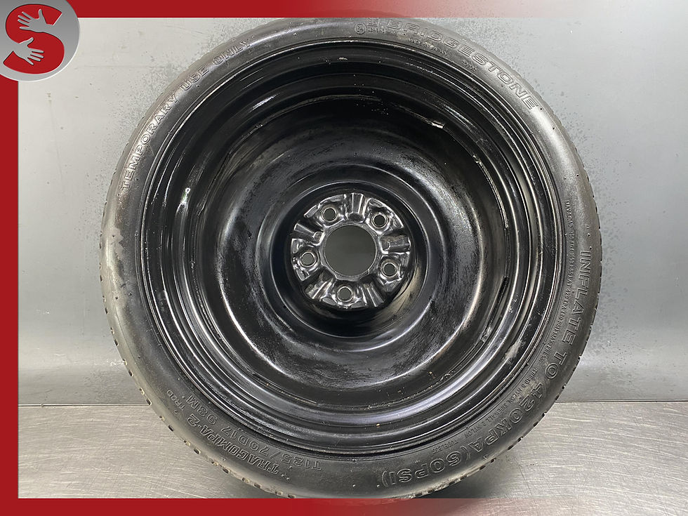 Thumbnail: SPARE TIRE : 2002-2010 LEXUS SC430 17" SPARE WHEEL TIRE DONUT T125/70/17