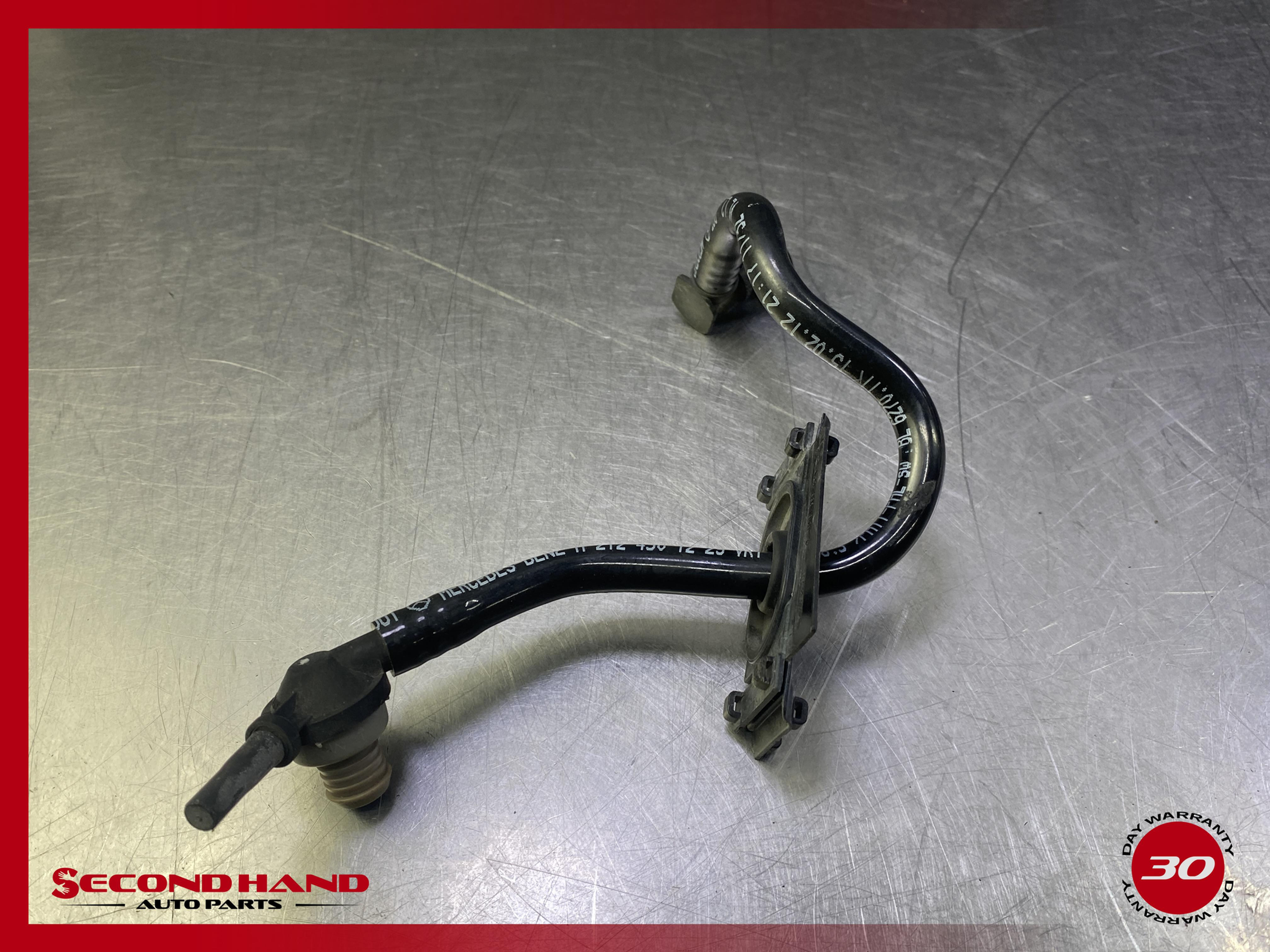12-16 MERCEDES-BENZ W212 E350 BRAKE BOOSTER VACUUM LINE HOSE PIPE E3524