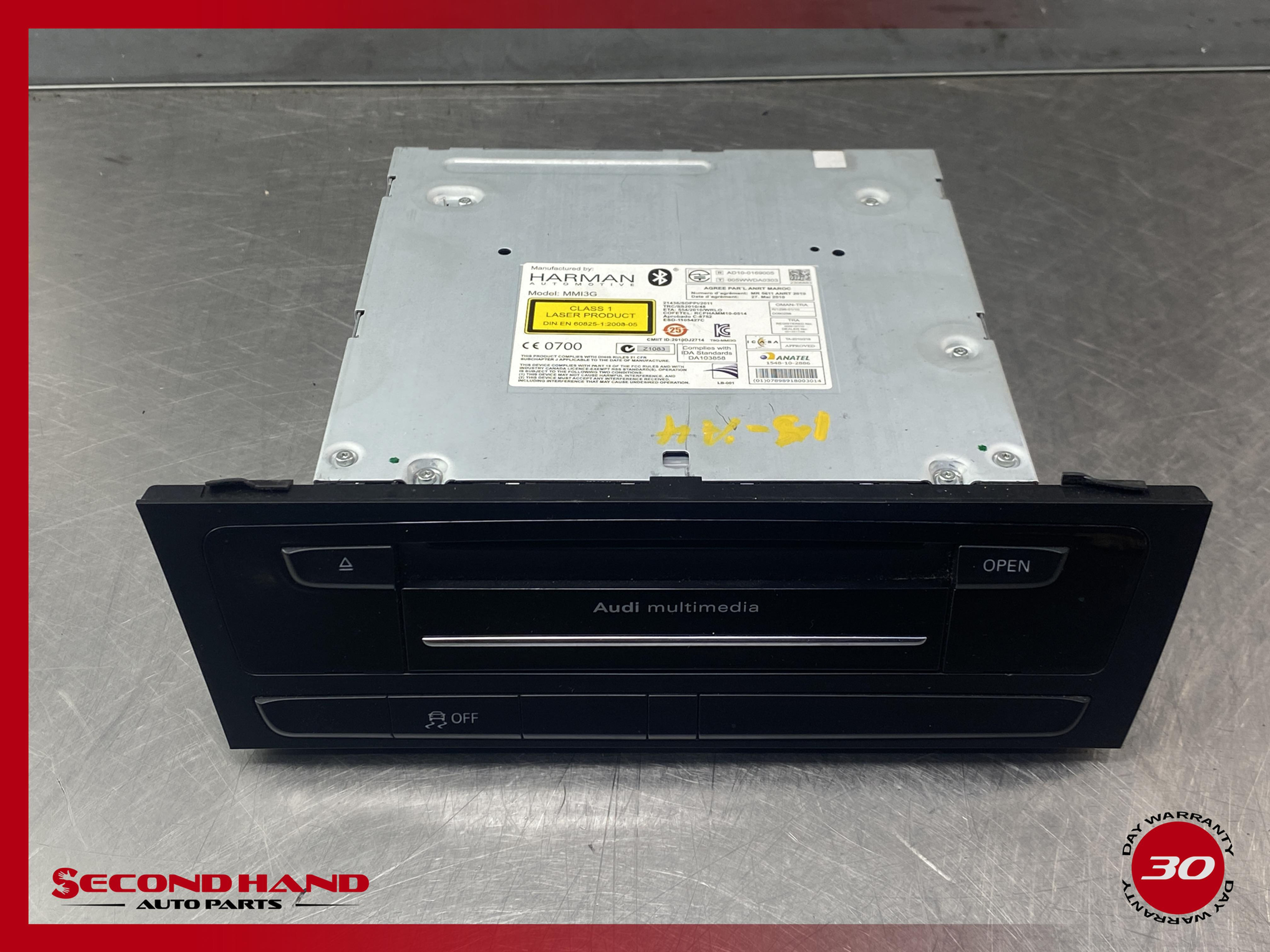 2013-2017 AUDI А4 А5 Q5 RS5 S4 S5 SQ5 SD CD RADIO MULTIMEDIA PLAYER RECEIVER OEM