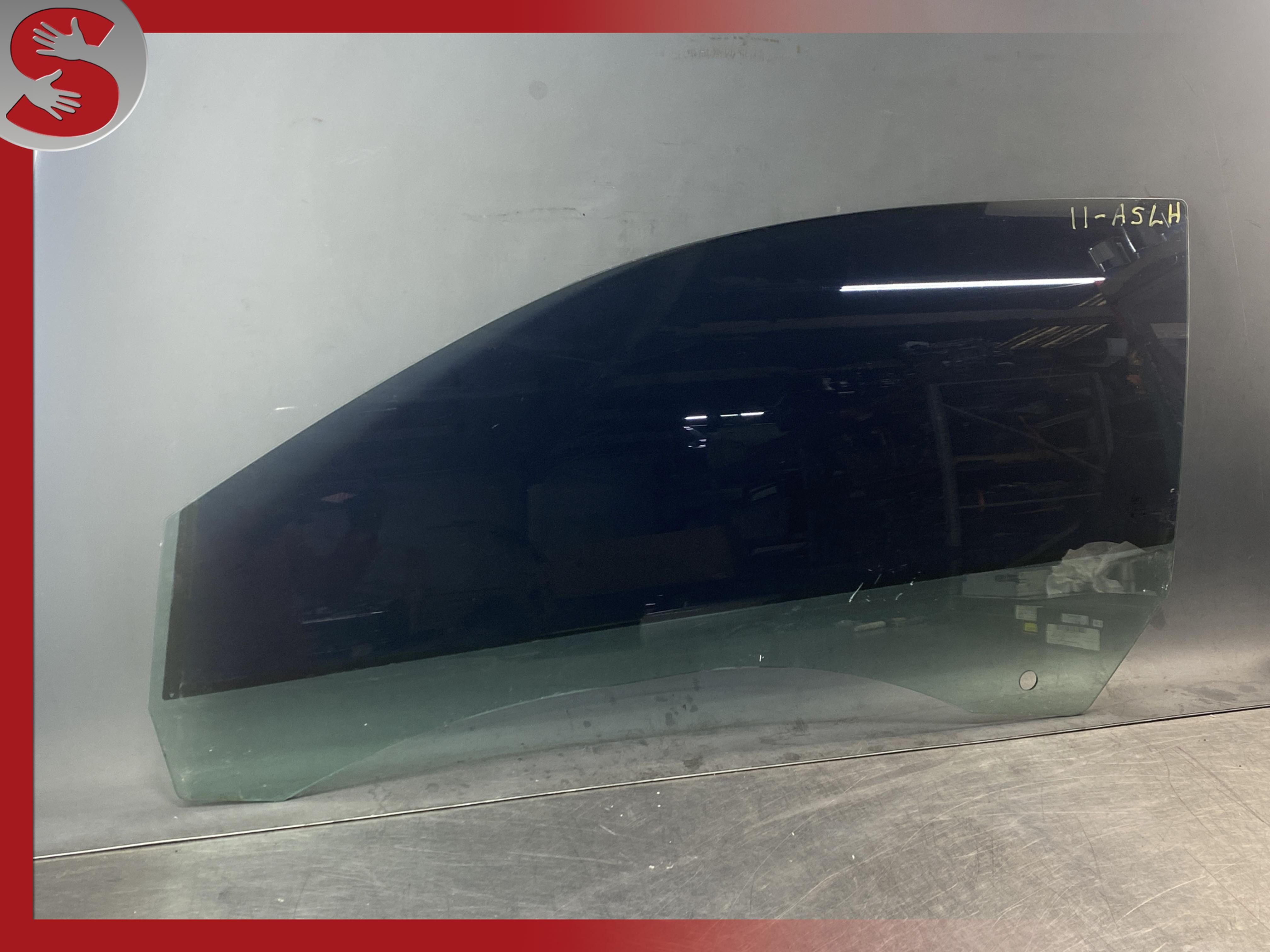08-16 AUDI A5 S5 8T FRONT LEFT LH DRIVER SIDE DOOR WINDOW GLASS OEM