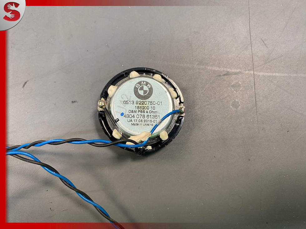 Thumbnail: 2012 - 2016 BMW 328i 320i X3 Front Door Speaker Tweeter 6513-9220750-01 OEM