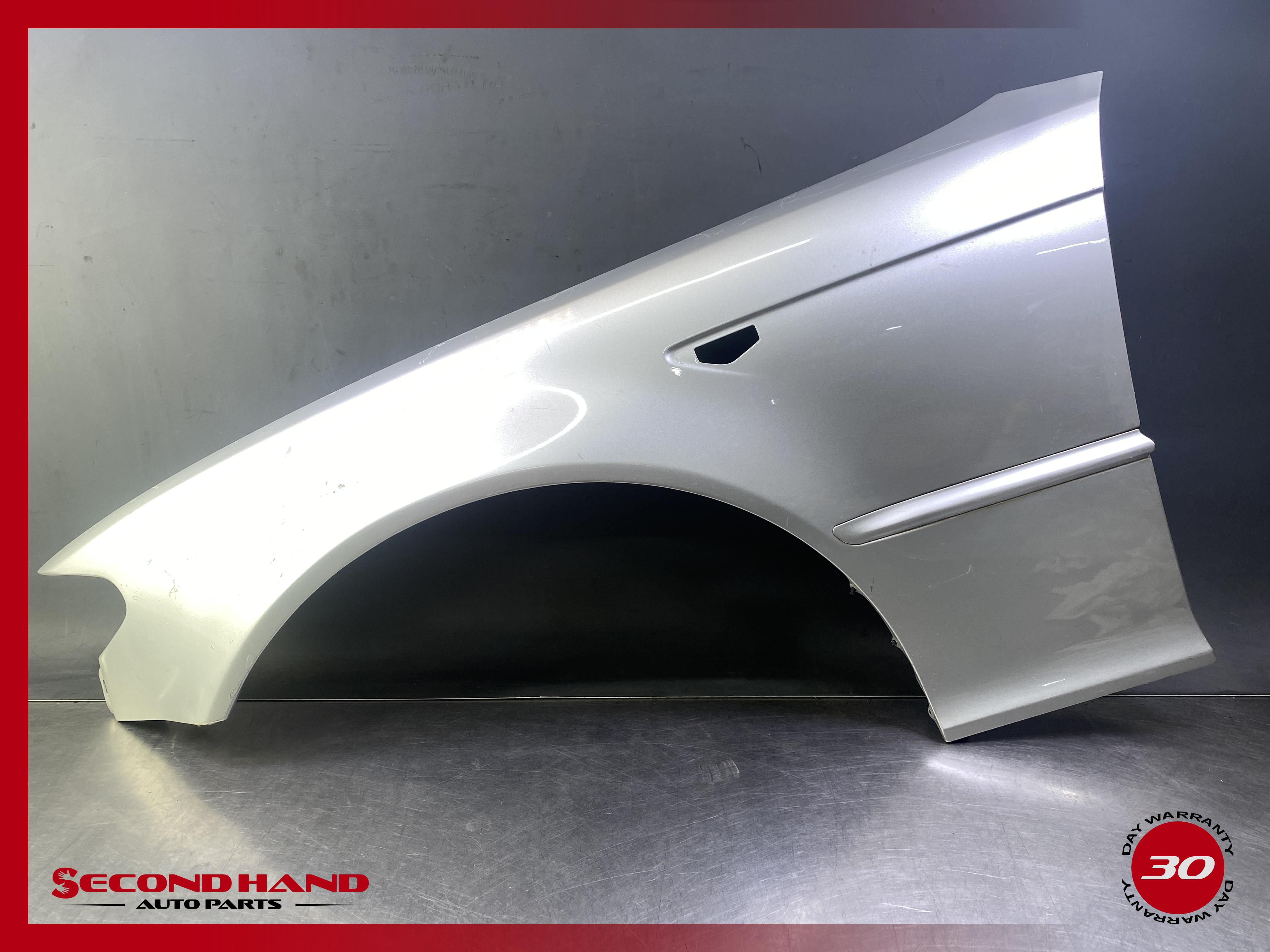 00-06 BMW E46 330Ci 325Ci 2 Door Left Driver Fender Panel Cover Silver OEM