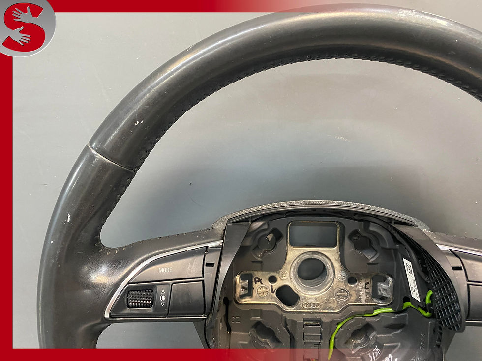 Thumbnail: 13-16 AUDI A4 STEERING WHEEL OEM 4L0419091AC