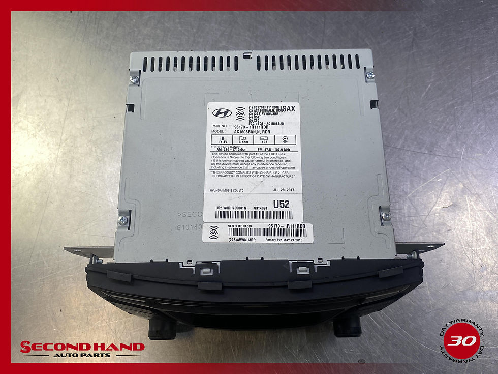 Thumbnail: 2015-2017 Hyundai Accent Radio Receiver Audio AM FM CD MP3 OEM