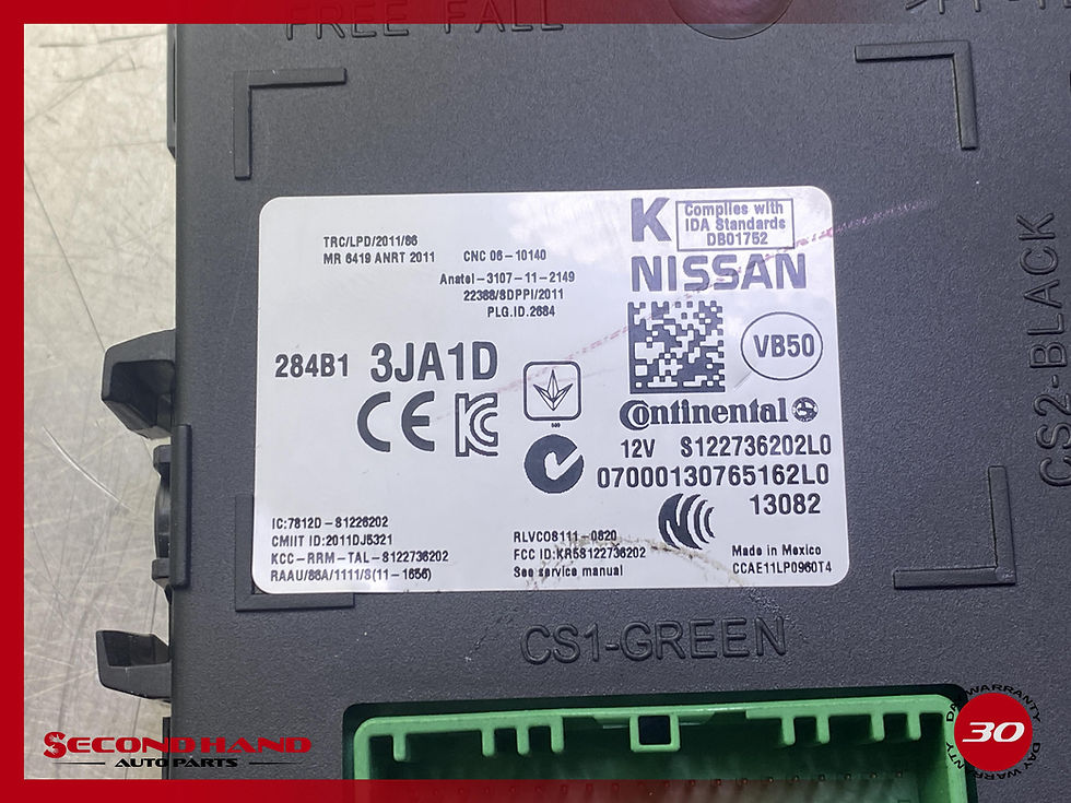 Thumbnail: 2013 Nissan Pathfinder ECU ECM BCM KEY START STOP BUTTON SET OEM