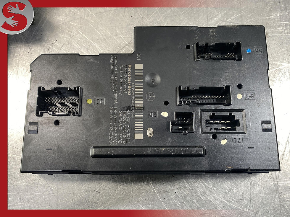 Thumbnail: 08-11 Mercedes W204 C300 ECU ECM ESL IGNITION KEY SAM SET A2721532692