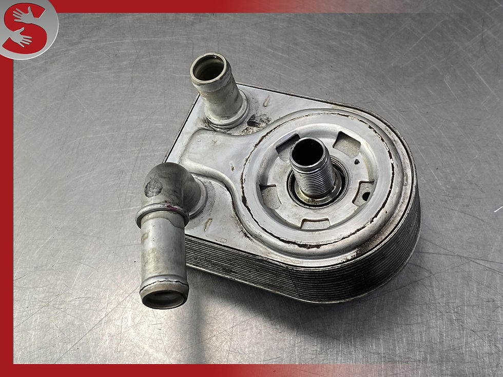 Thumbnail: 14-19 Ford Fiesta 1.6L Engine Oil Mount Cooler 7s7g6b856ca OEM